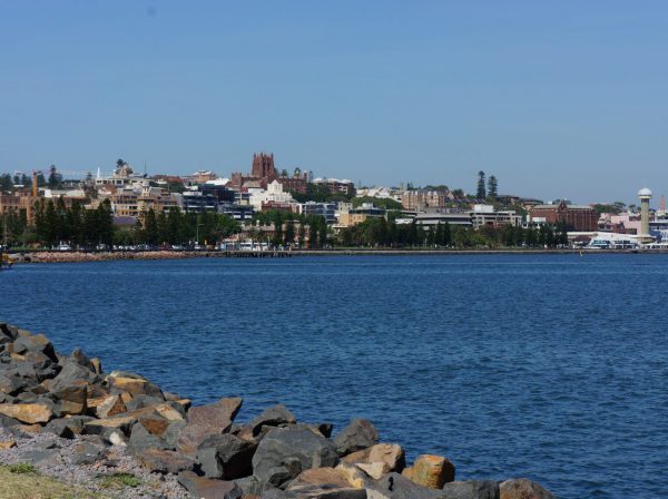 Studera på University of Newcastle havsvy