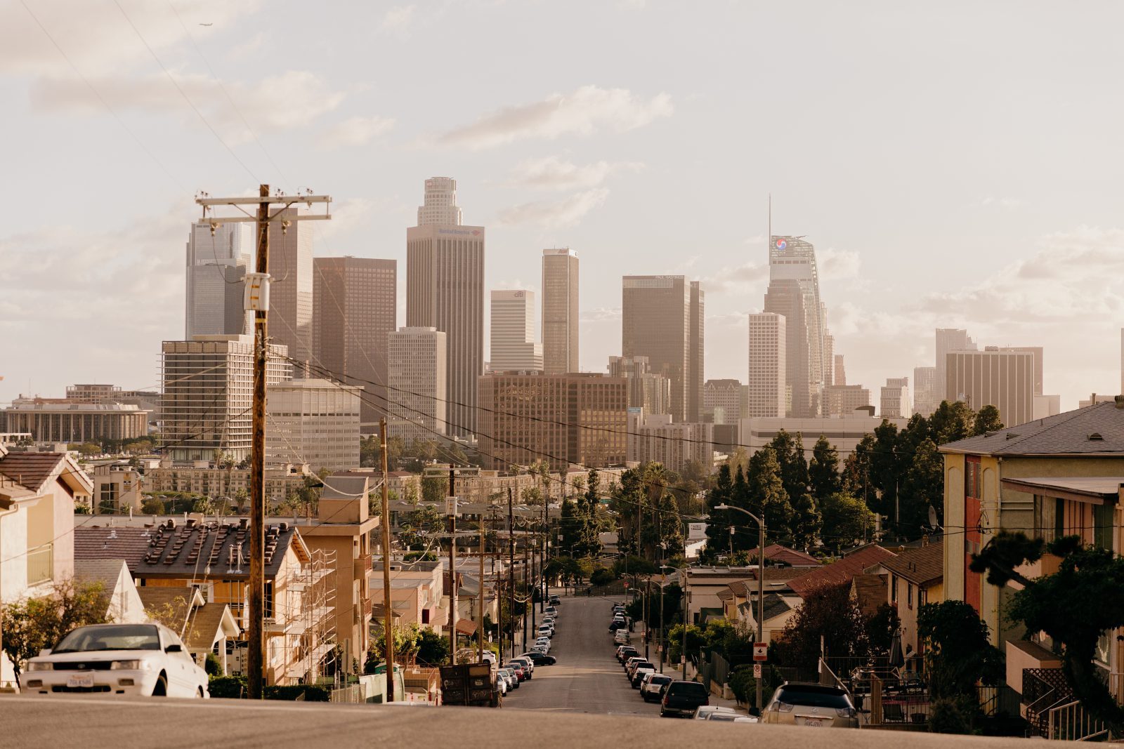 Byggnader i Los Angeles, USA
