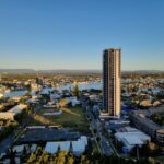 Gold Coast Vy över staden