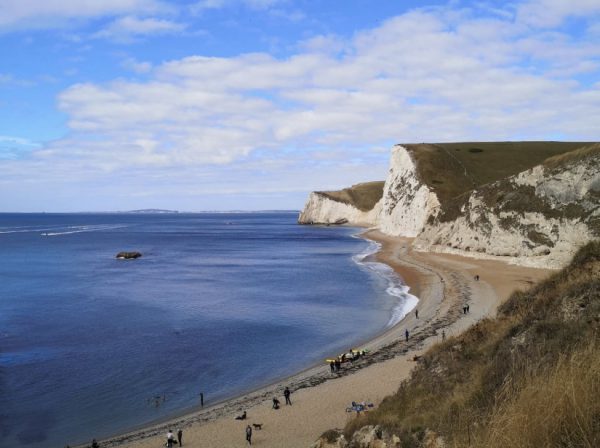 studera utomlands i england, bournemouth, arts university bournemouth, blueberrystudent hanna, ansök via blueberry.nu, kusten, strand