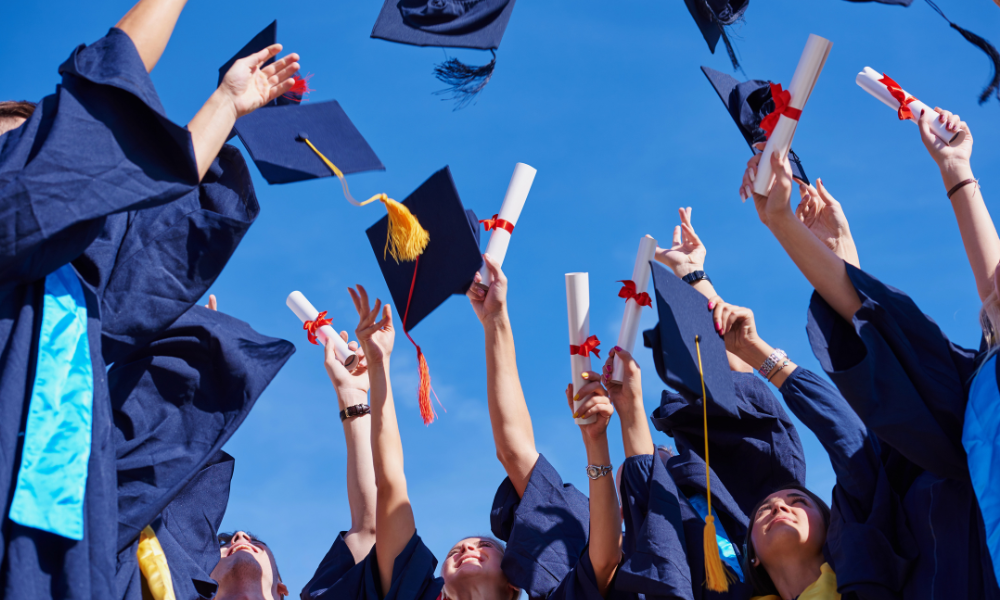 Studenter, graduation