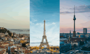 Lissabon, Paris, Berlin