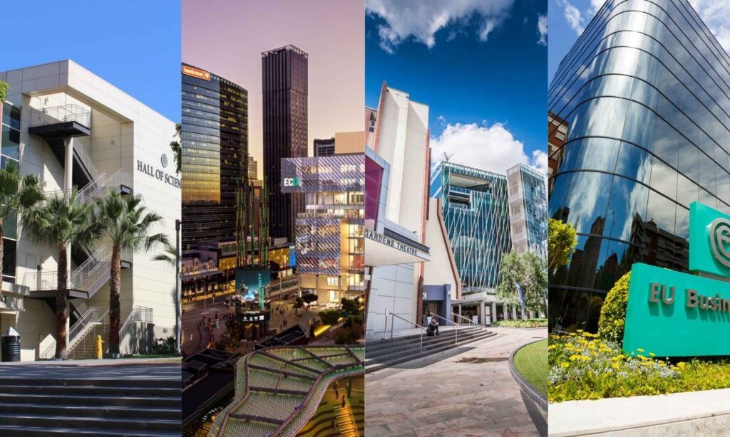 Bild på CSU Long Beach, ECU, QUT och EU Business School